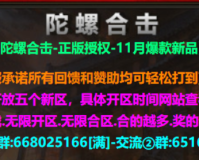 1.80陀螺合击50元顶赞打金三职业传奇